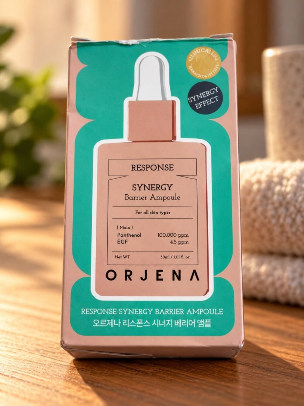 ORJENA Serum Panthenol + EGF 30ml Response Synergy Barrier Ampoule